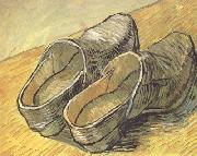 Vincent Van Gogh A pair of wooden Clogs (nn04) Sweden oil painting reproduction